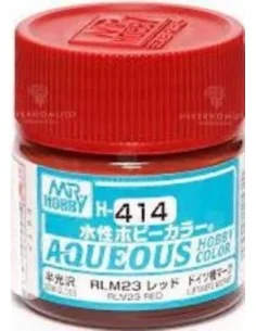 Mr Hobby -Gunze Aqueous Hobby Colors (10 ml) RLM23 Red - Mr Hobby -...