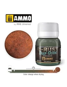 U-RUST Deep Oxide (40mL) - AMMO by MIG Jimenez A.MIG-2251