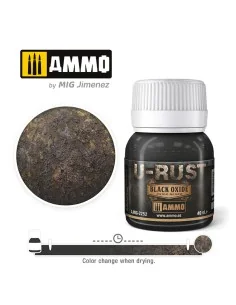 U-RUST Black Oxide (40mL) - AMMO by MIG Jimenez A.MIG-2252