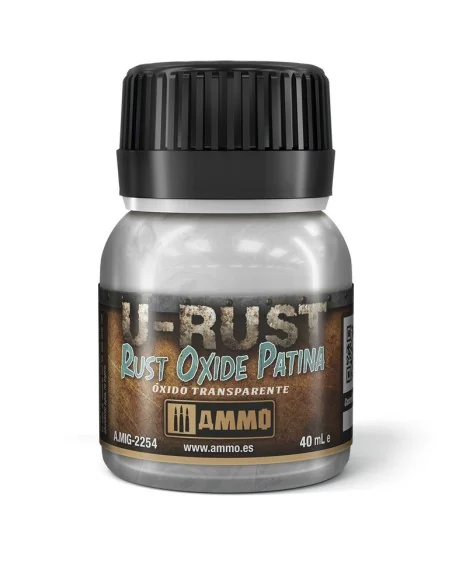 U-RUST Rust Oxide Patina (40mL) - AMMO by MIG Jimenez A.MIG-2254