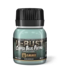 U-RUST Copper Blue Patina (40mL) - AMMO by MIG Jimenez A.MIG-2255 2