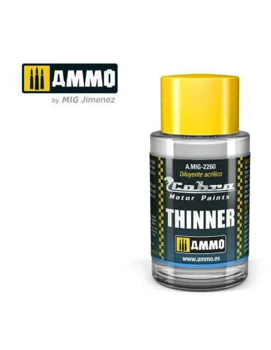 [NO_DESC] COBRA MOTOR Acrylic Thinner - AMMO by MIG Jimenez A.MIG-2260