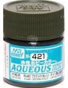 Mr Hobby -Gunze Aqueous Hobby Colors (10 ml) RLM81 Brown Violet - M...