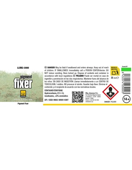 PIGMENT Fixer - AMMO by MIG Jimenez A.MIG-3000