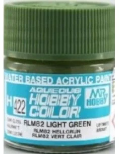 Mr Hobby -Gunze Aqueous Hobby Colors (10 ml) RLM82 Light Green - Mr...