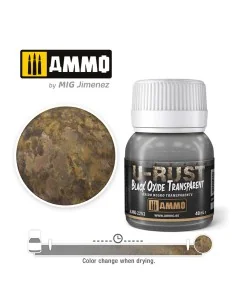 U-RUST Black Oxide Transparent (40mL) - AMMO by MIG Jimenez A.MIG-2253