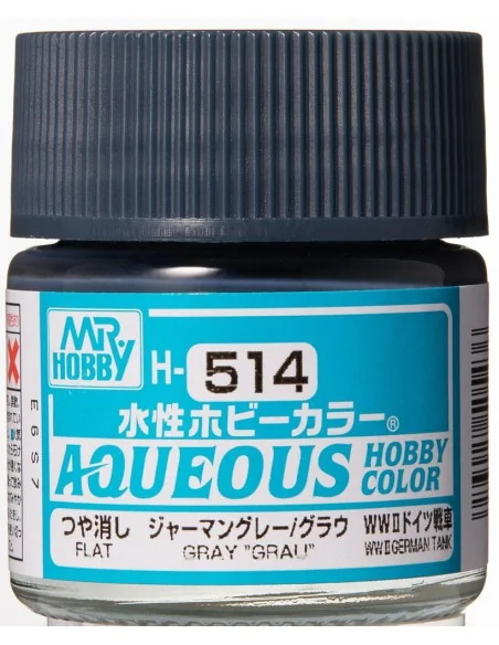 Mr Hobby -Gunze Aqueous Hobby Colors (10 ml) Gray "Grau - Mr Hobby ...