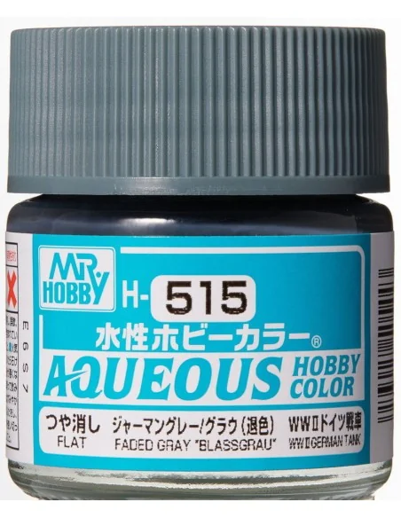 Mr Hobby -Gunze Aqueous Hobby Colors (10 ml) Faded Gray "Blassgrau ...