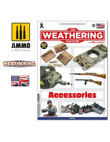 THE WEATHERING MAGAZINE 32 - Accessories (English) - AMMO by MIG Ji...
