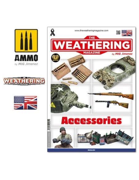 THE WEATHERING MAGAZINE 32 - Accessories (English) - AMMO by MIG Ji...