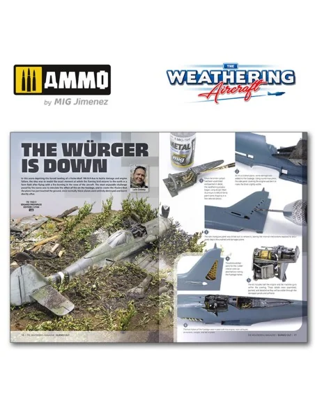 THE WEATHERING MAGAZINE 33 - Burn Out (English) - AMMO by MIG Jimen...