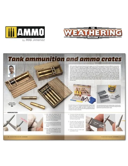 THE WEATHERING MAGAZINE 32 - Accessories (English) - AMMO by MIG Ji...