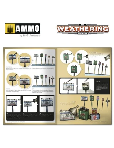 THE WEATHERING MAGAZINE 32 - Accessories (English) - AMMO by MIG Ji...