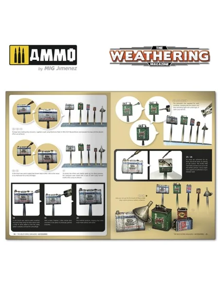 THE WEATHERING MAGAZINE 32 - Accessories (English) - AMMO by MIG Ji...