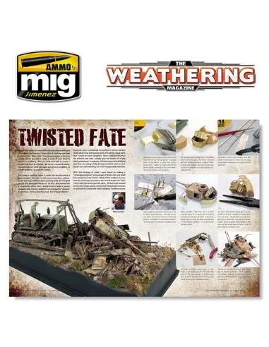 THE WEATHERING MAGAZINE 9 - K.O. and Wrecks (English) - AMMO by MIG...