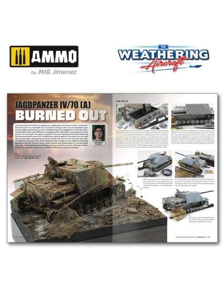 THE WEATHERING MAGAZINE 33 - Burn Out (English) - AMMO by MIG Jimen...