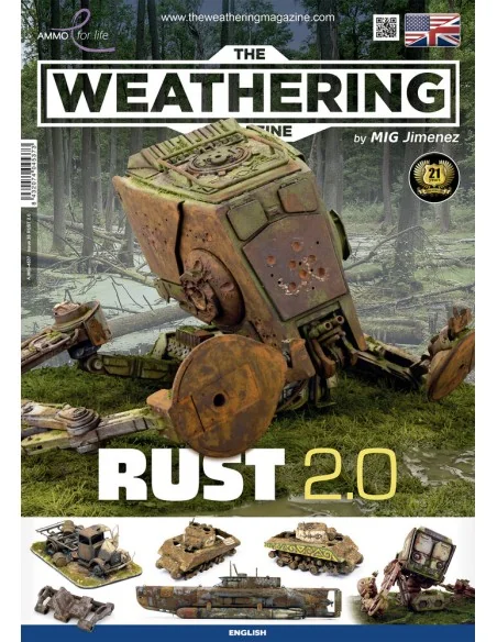 THE WEATHERING MAGAZINE 38 - Rust 2.0 (English) - AMMO by MIG Jimen...