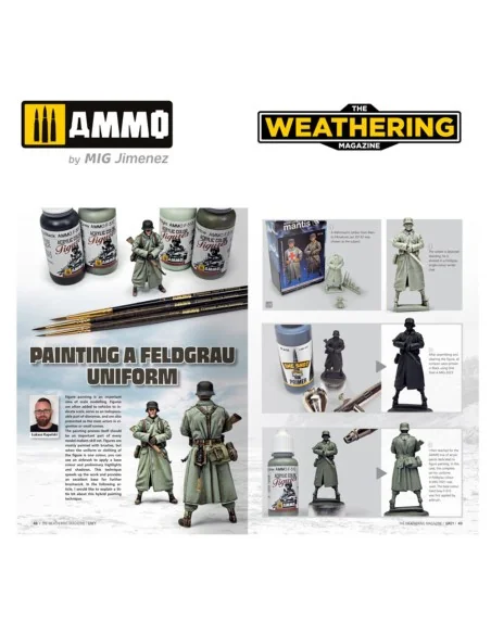 THE WEATHERING MAGAZINE 35 - Grey (English) - AMMO by MIG Jimenez A...