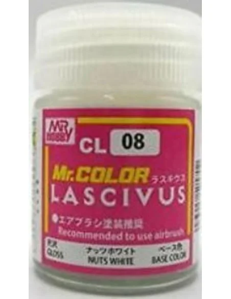 Mr Hobby -Gunze Mr. Color Lascivus (18 ml) Nuts White - Mr Hobby - ...