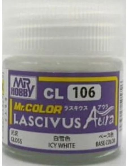 Mr Hobby -Gunze Mr. Color Lascivus (10 ml) Icey White - Mr Hobby - ...