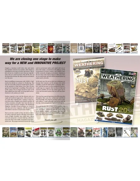 THE WEATHERING MAGAZINE 38 - Rust 2.0 (English) - AMMO by MIG Jimen...