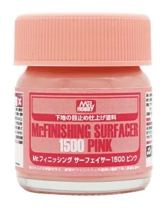 Mr Hobby -Gunze Mr. Finishing Surfacer 1500 Pink (40ml) - Mr Hobby ...