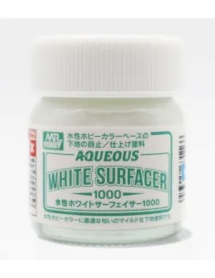 Mr Hobby -Gunze Aqueous White Surfacer 1000 40ml - Mr Hobby - Gunze...