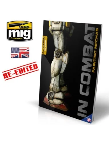 IN COMBAT - Painting Mechas (English) - AMMO by MIG Jimenez A.MIG-6013