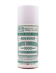 Mr Hobby -Gunze Aqueous White Surfacer 1000 Spray - Mr Hobby - Gunz...