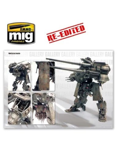 IN COMBAT - Painting Mechas (English) - AMMO by MIG Jimenez A.MIG-6013