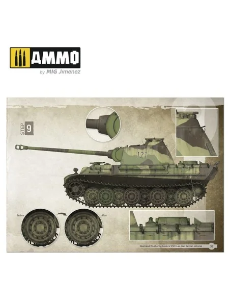 Illustrated Weathering Guide to WWII Late German Vehicles (English,...