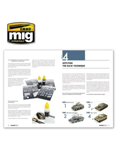 Black & White Technique (English) - AMMO by MIG Jimenez A.MIG-6016