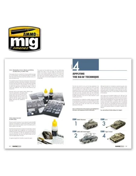 Black & White Technique (English) - AMMO by MIG Jimenez A.MIG-6016