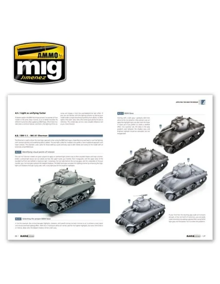 Black & White Technique (English) - AMMO by MIG Jimenez A.MIG-6016