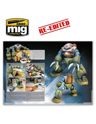 IN COMBAT - Painting Mechas (English) - AMMO by MIG Jimenez A.MIG-6013