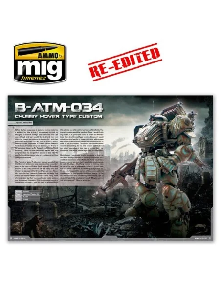 IN COMBAT - Painting Mechas (English) - AMMO by MIG Jimenez A.MIG-6013