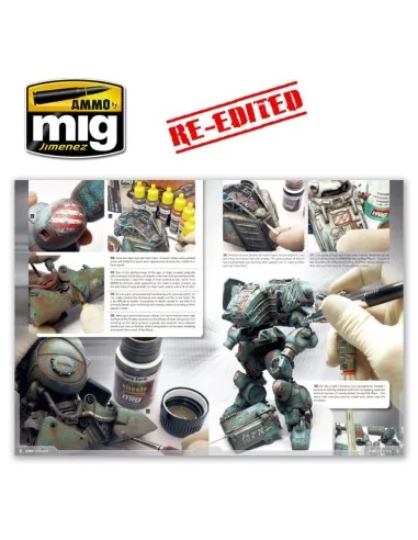 IN COMBAT - Painting Mechas (English) - AMMO by MIG Jimenez A.MIG-6013