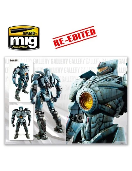 IN COMBAT - Painting Mechas (English) - AMMO by MIG Jimenez A.MIG-6013