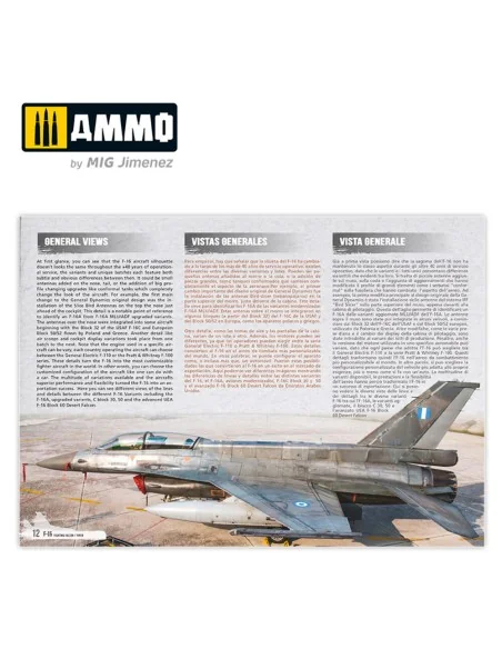 F-16 Fighting Falcon / VIPER - VISUAL MODELERS GUIDE (English, Cast...