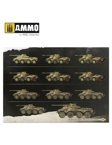 Illustrated Weathering Guide to WWII Late German Vehicles (English,...