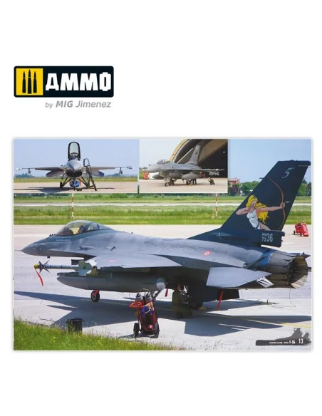 F-16 Fighting Falcon / VIPER - VISUAL MODELERS GUIDE (English, Cast...