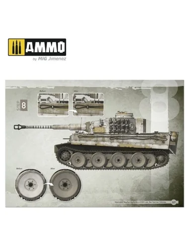 Illustrated Weathering Guide to WWII Late German Vehicles (English,...
