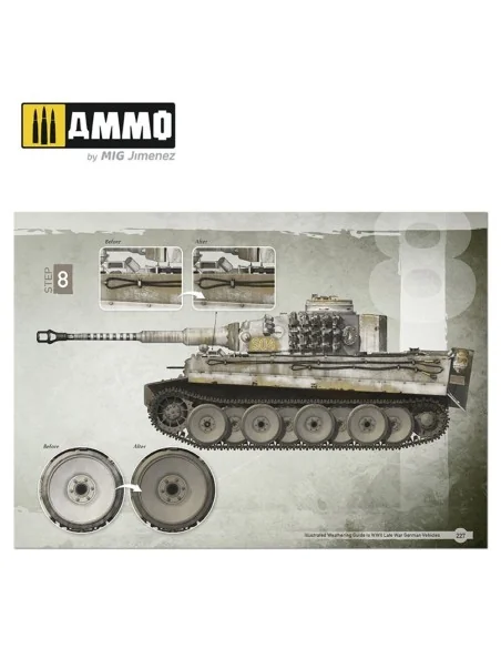 Illustrated Weathering Guide to WWII Late German Vehicles (English,...