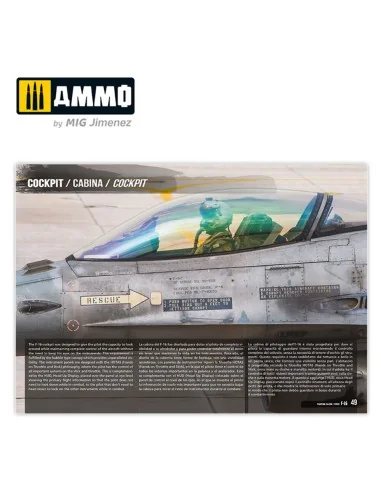 F-16 Fighting Falcon / VIPER - VISUAL MODELERS GUIDE (English, Cast...
