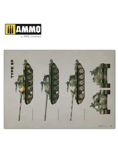 T-54/Type 59 - VISUAL MODELERS GUIDE (English) - AMMO by MIG Jimene...
