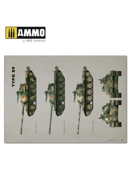 T-54/Type 59 - VISUAL MODELERS GUIDE (English) - AMMO by MIG Jimene...