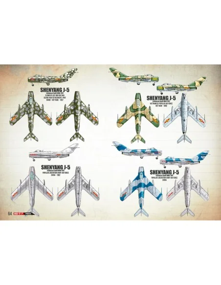 MIG-17F / LIM-5 / SHENYANG J-5 – VISUAL MODELERS GUIDE (Multilingua...
