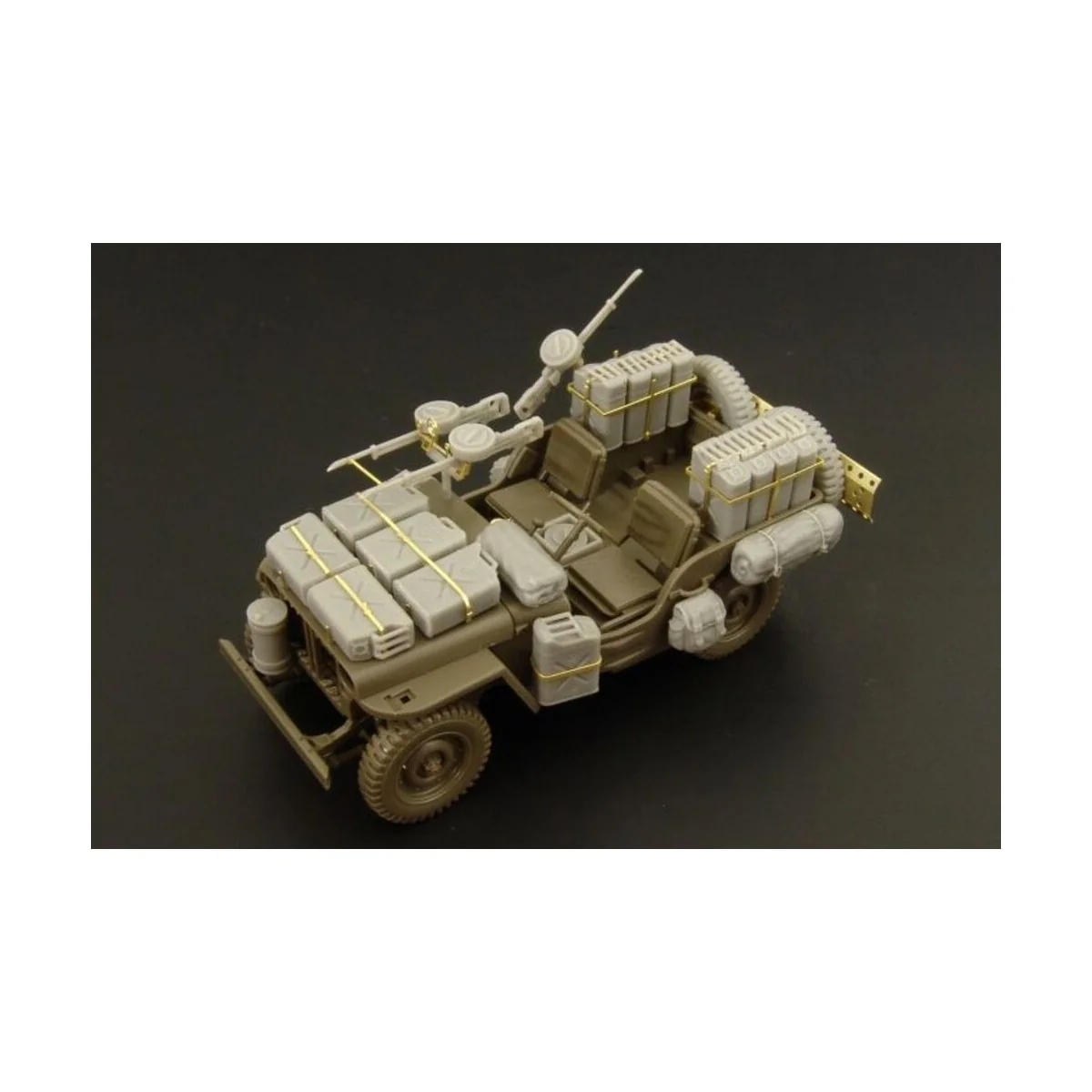 SAS JEEP (AFRICA 1942), 1/48 - Hauler HLX48229