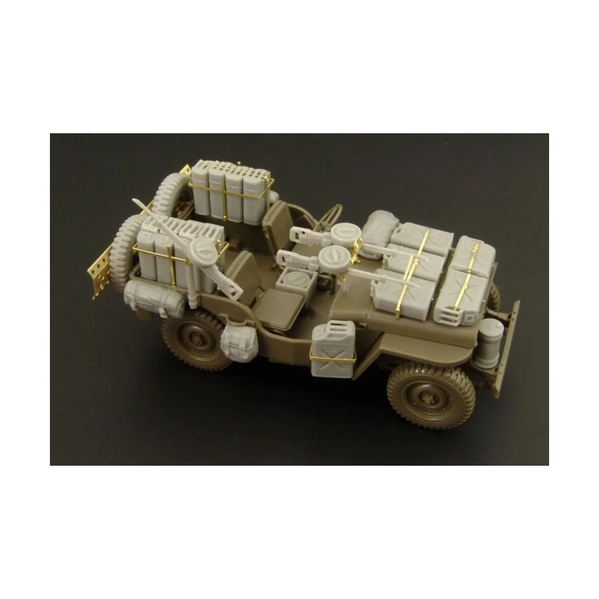 SAS JEEP (AFRICA 1942), 1/48 - Hauler HLX48229