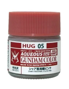 Mr Hobby -Gunze AQUEOUS GUNDAM COLOR (10ml) PINK FOR CHAR AZNABLE -...